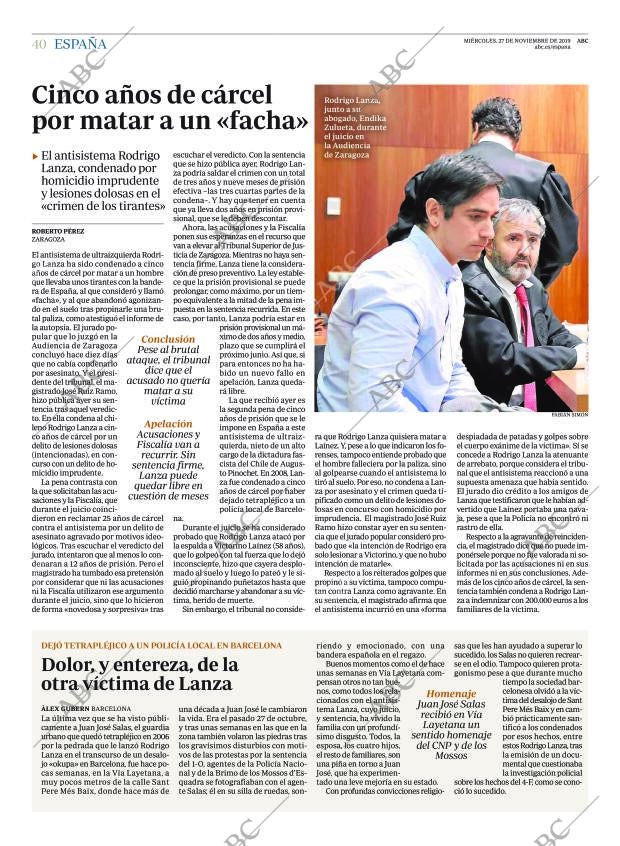 ABC CORDOBA 27-11-2019 página 40