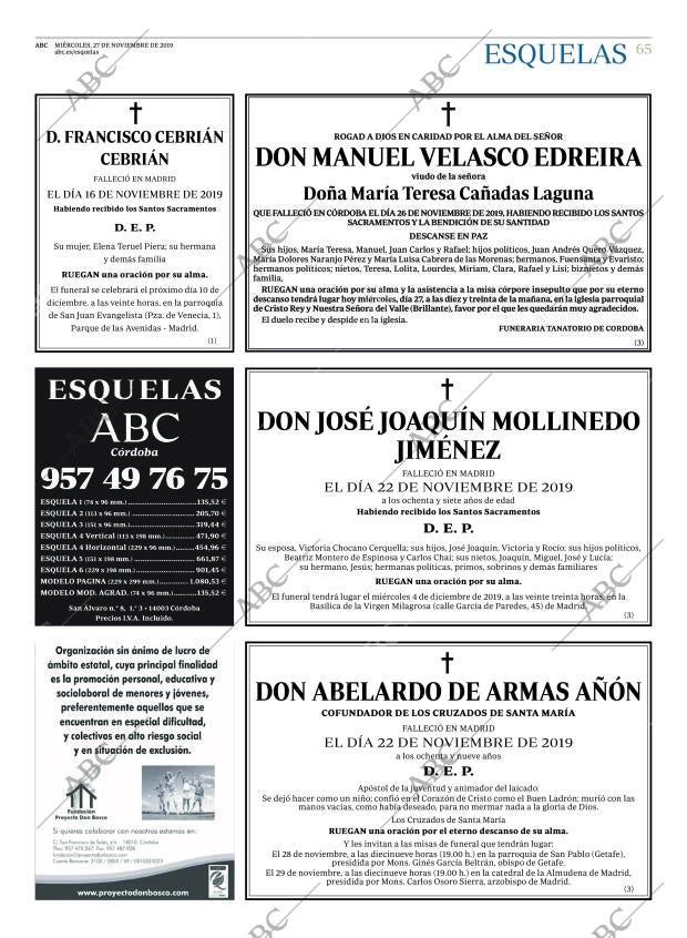 ABC CORDOBA 27-11-2019 página 65