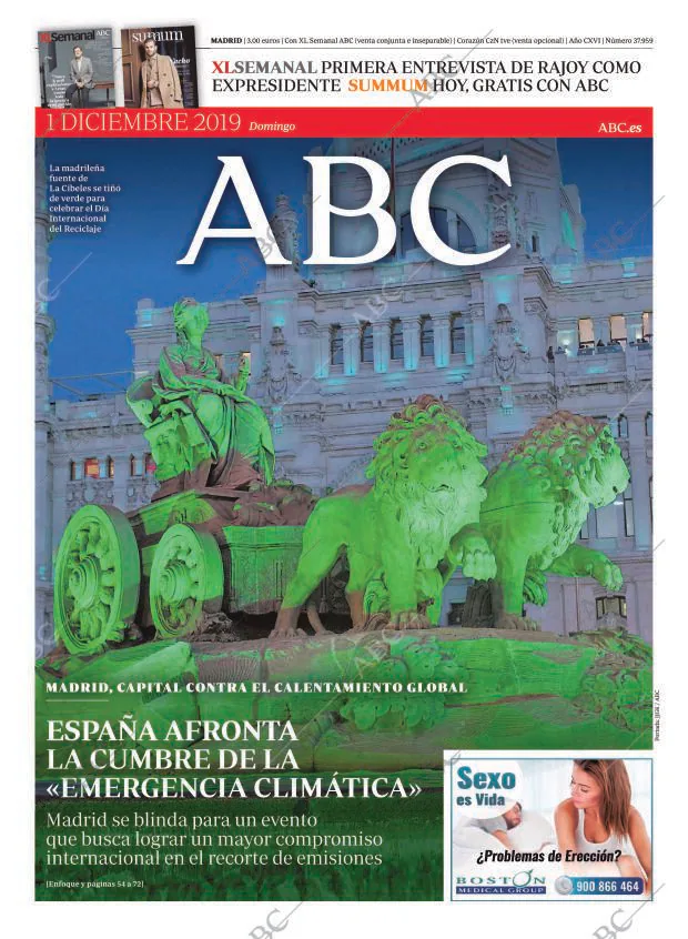 ABC MADRID 01-12-2019 página 1