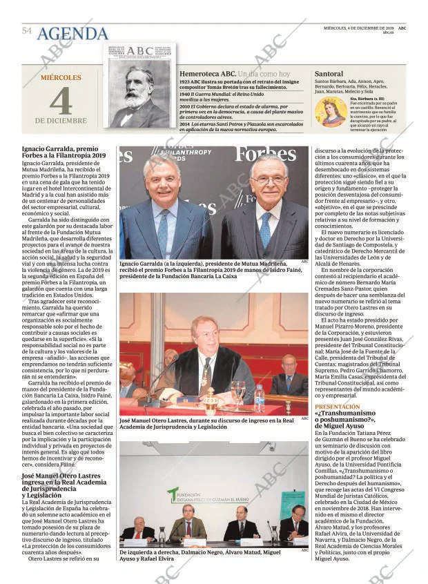 ABC MADRID 04-12-2019 página 54