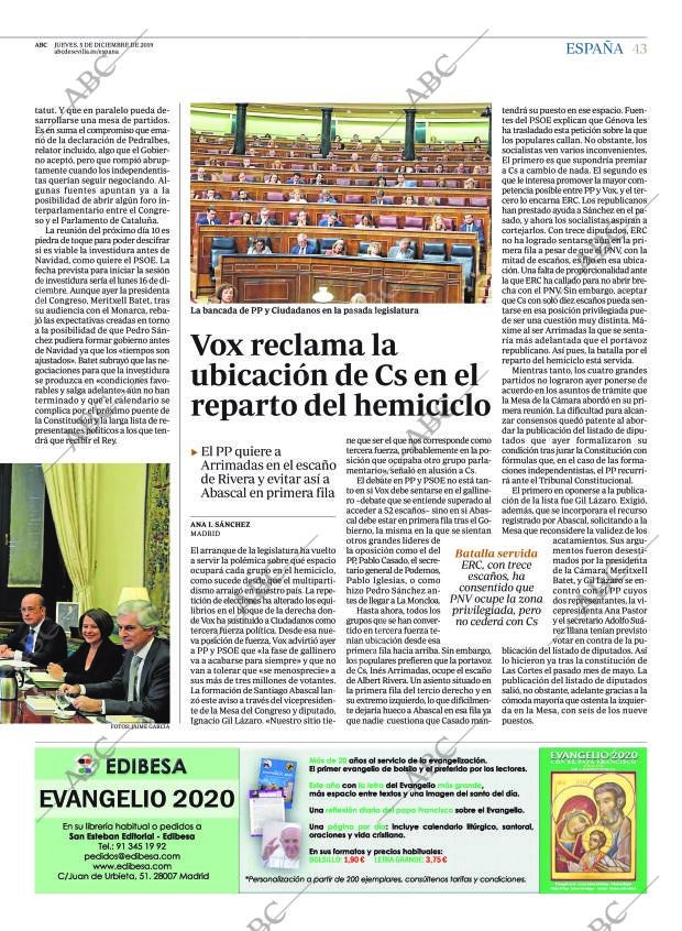 ABC SEVILLA 05-12-2019 página 43