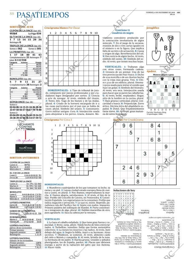 ABC MADRID 06-12-2019 página 88