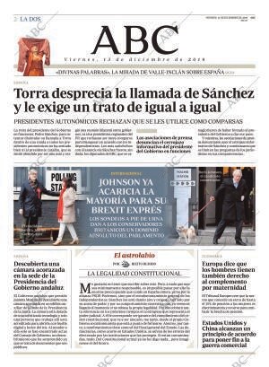 ABC MADRID 13-12-2019 página 2