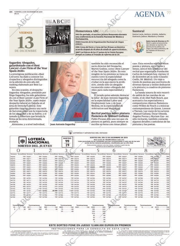 ABC MADRID 13-12-2019 página 77