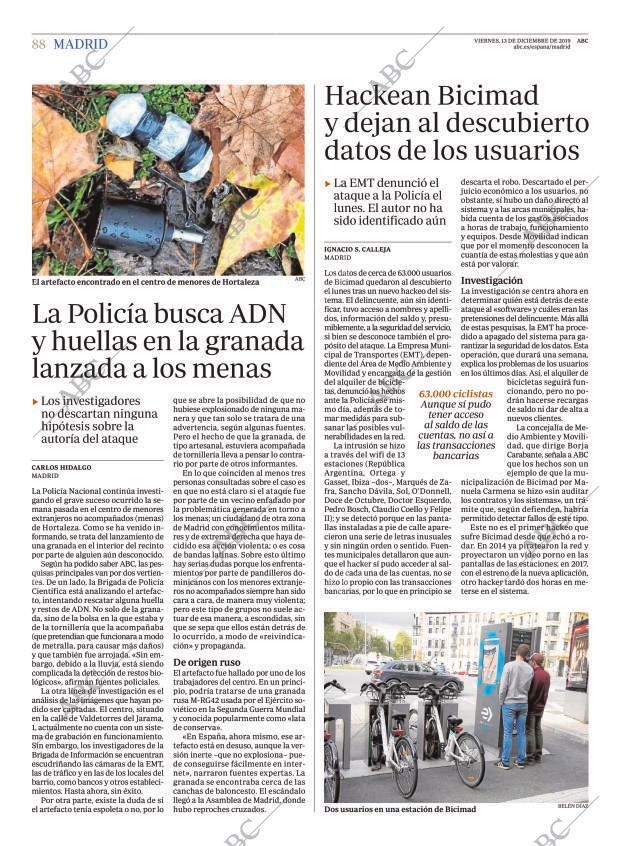 ABC MADRID 13-12-2019 página 88