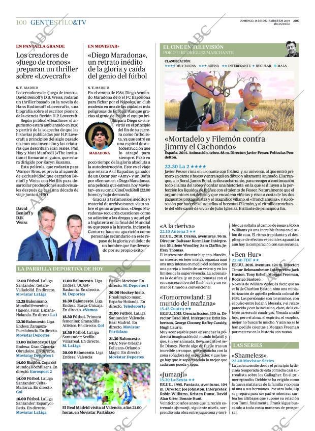 ABC MADRID 15-12-2019 página 100