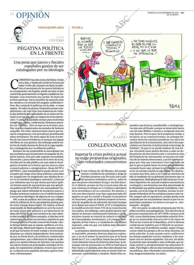 ABC MADRID 15-12-2019 página 14