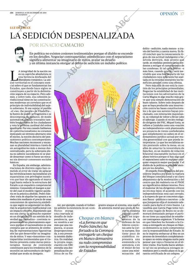 ABC MADRID 15-12-2019 página 17