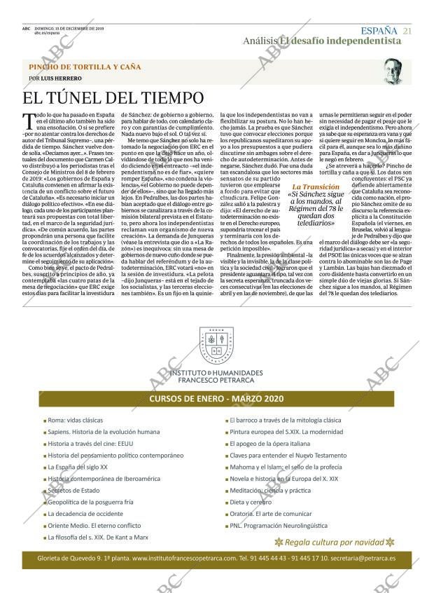 ABC MADRID 15-12-2019 página 21