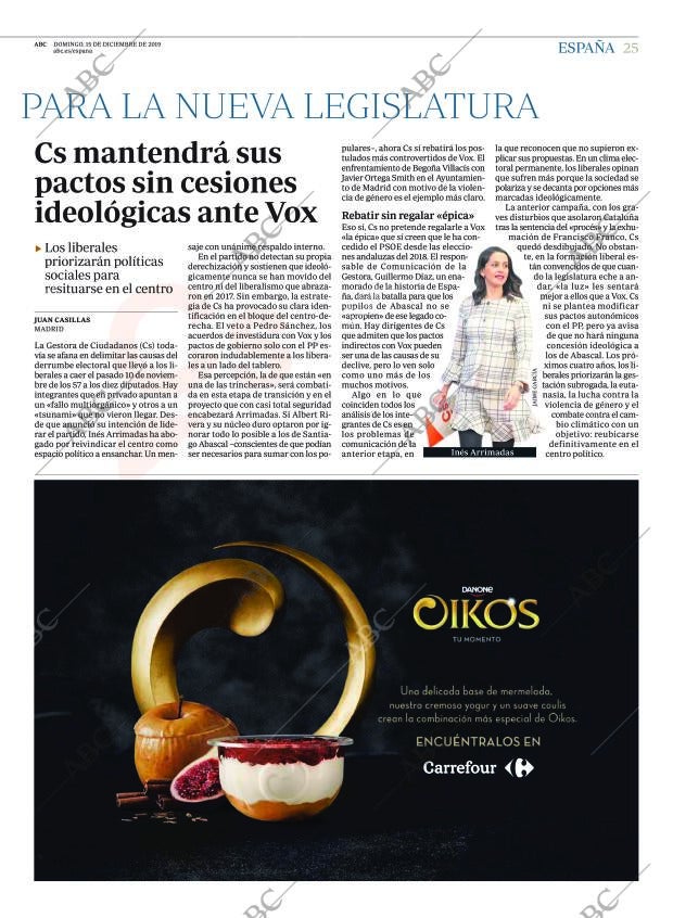 ABC MADRID 15-12-2019 página 25