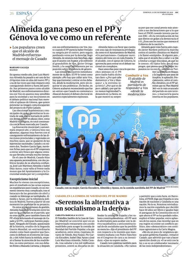 ABC MADRID 15-12-2019 página 26