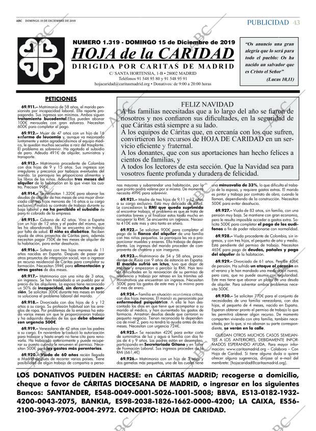 ABC MADRID 15-12-2019 página 43