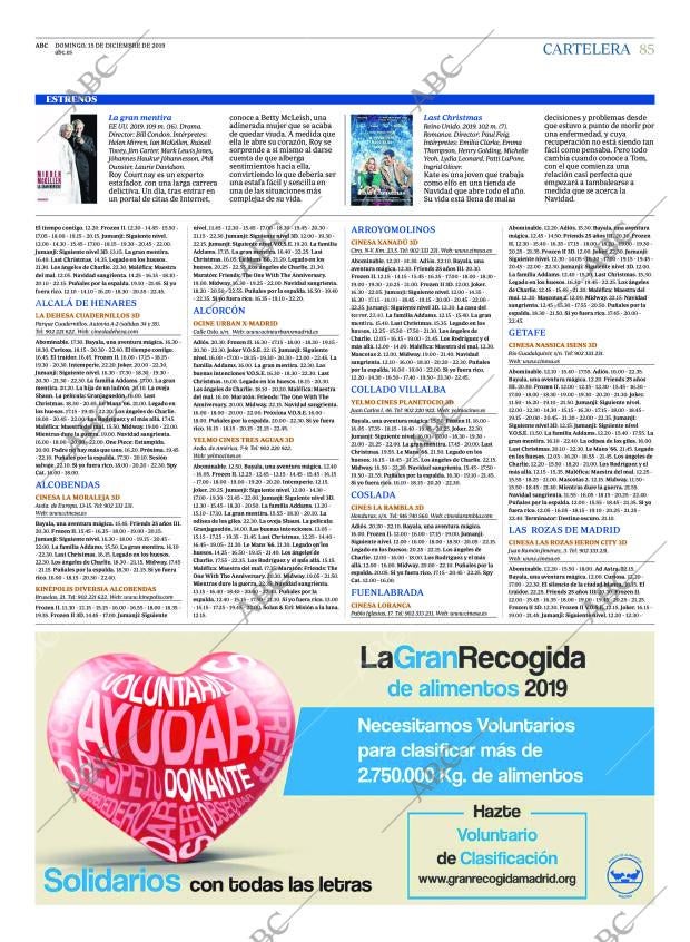 ABC MADRID 15-12-2019 página 85