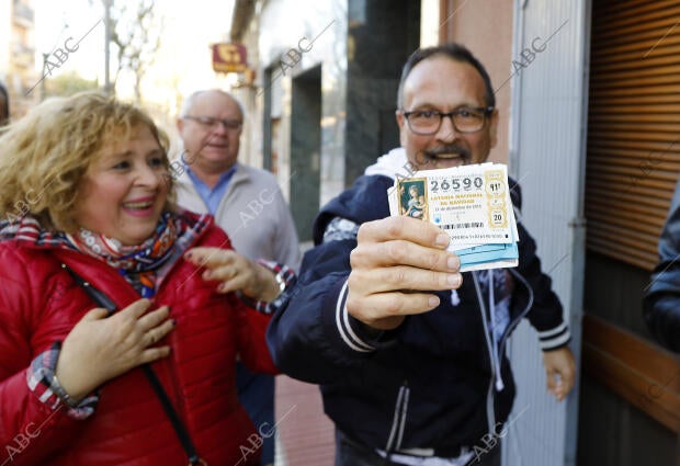 El Gordo de la Lotería de Navidad deja 80 millones San Vicente del Raspeig...