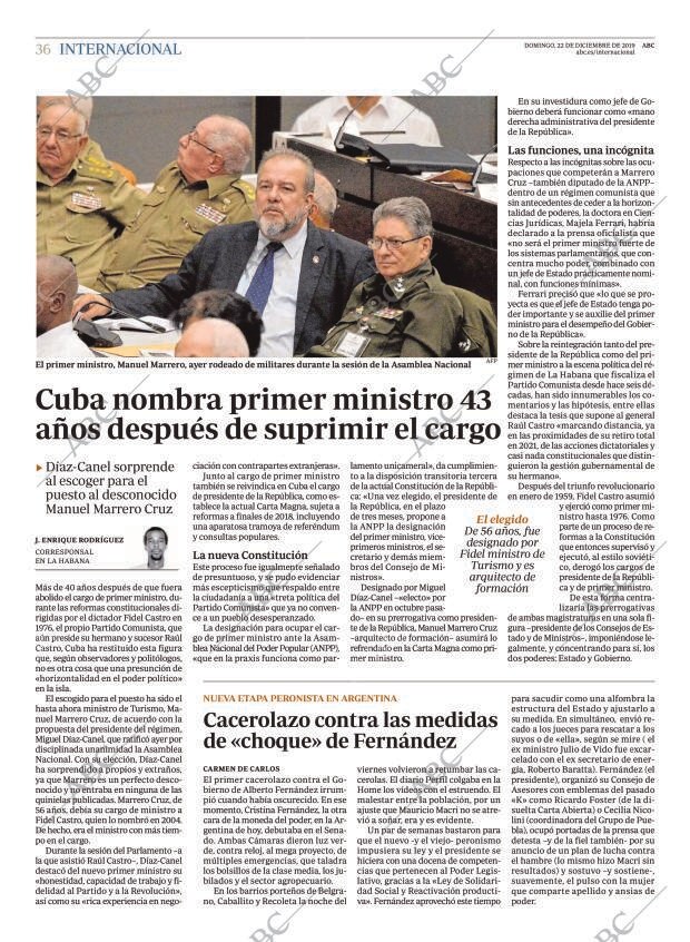 ABC MADRID 22-12-2019 página 36