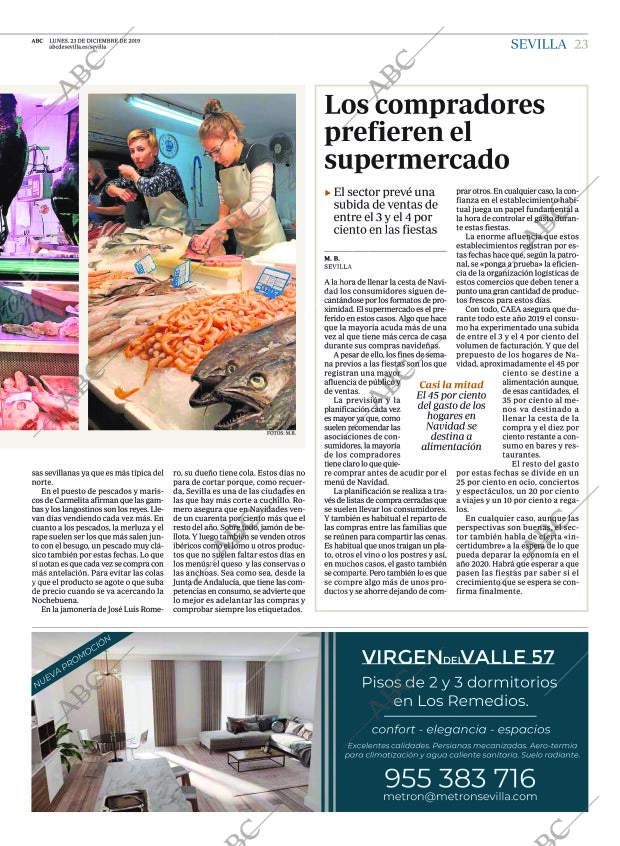 ABC SEVILLA 23-12-2019 página 23