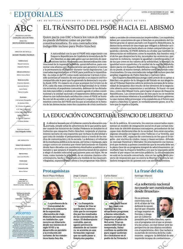 ABC SEVILLA 23-12-2019 página 4