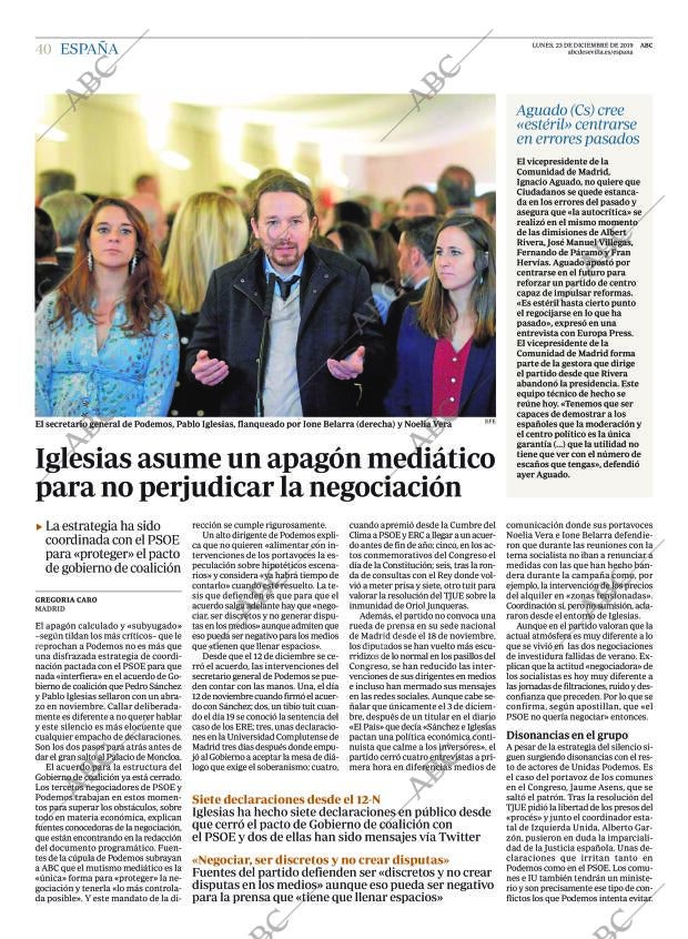 ABC SEVILLA 23-12-2019 página 40