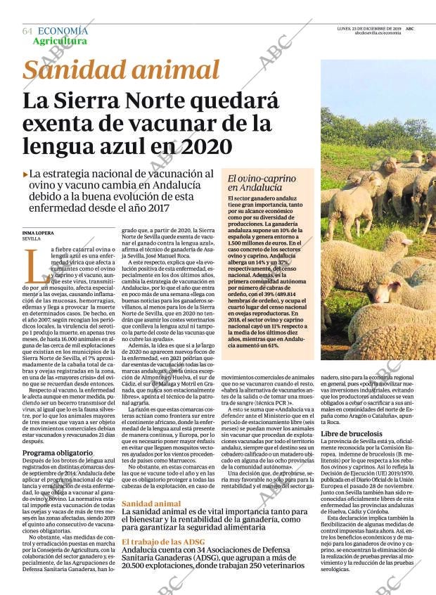 ABC SEVILLA 23-12-2019 página 64