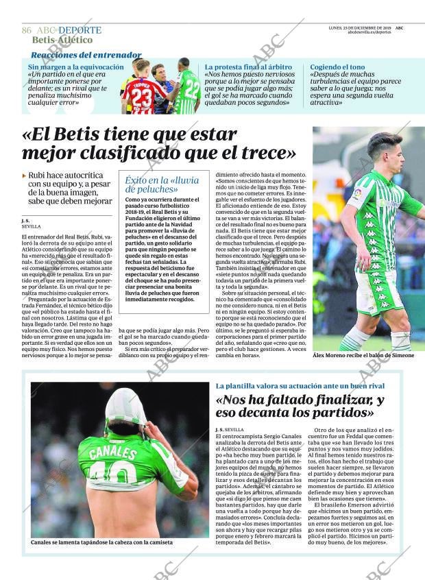 ABC SEVILLA 23-12-2019 página 86