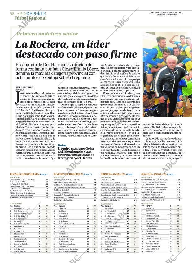 ABC SEVILLA 23-12-2019 página 98