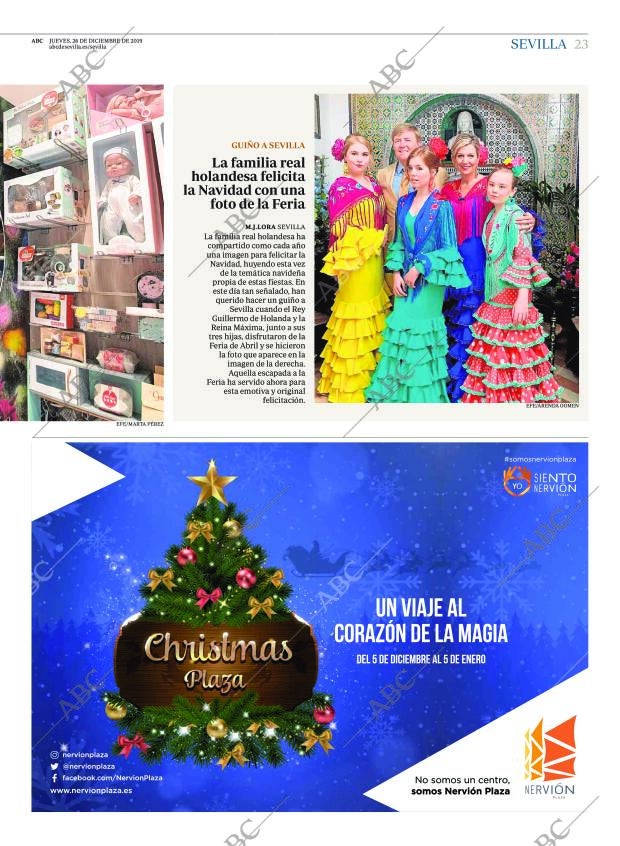 ABC SEVILLA 26-12-2019 página 23