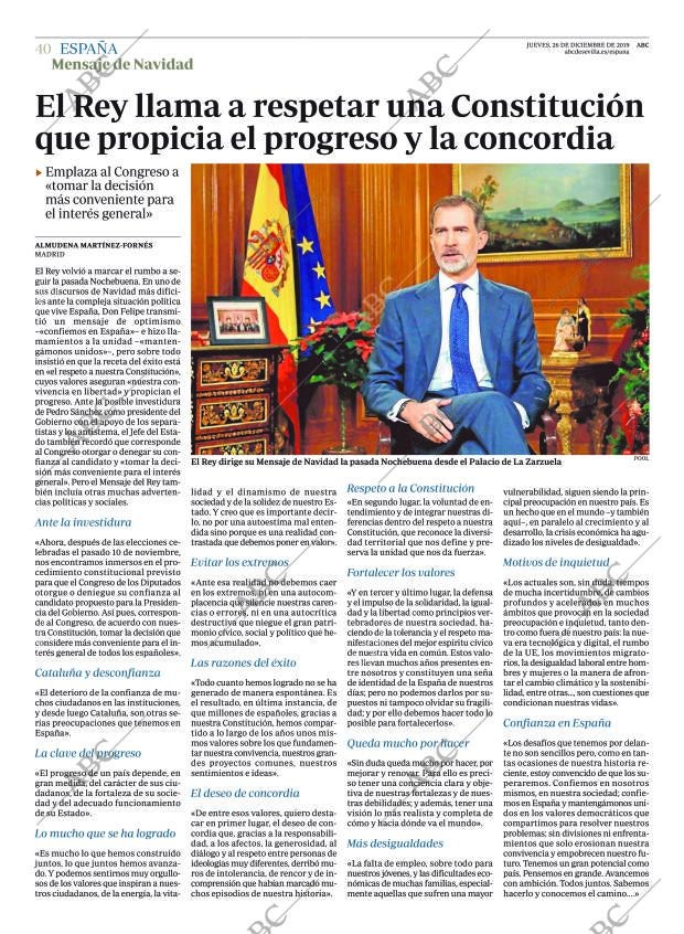 ABC SEVILLA 26-12-2019 página 40