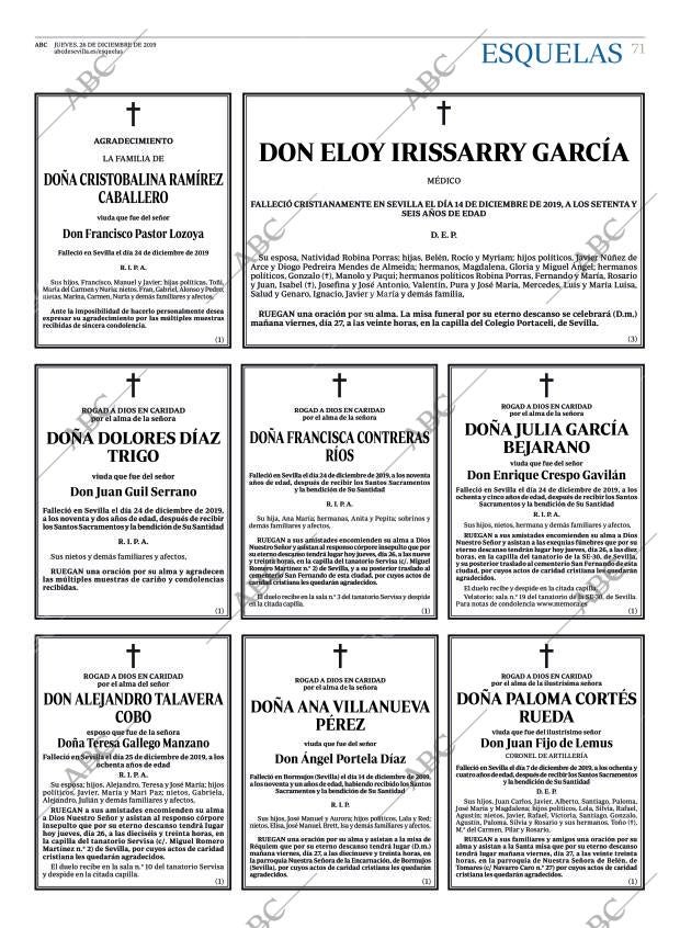 ABC SEVILLA 26-12-2019 página 71