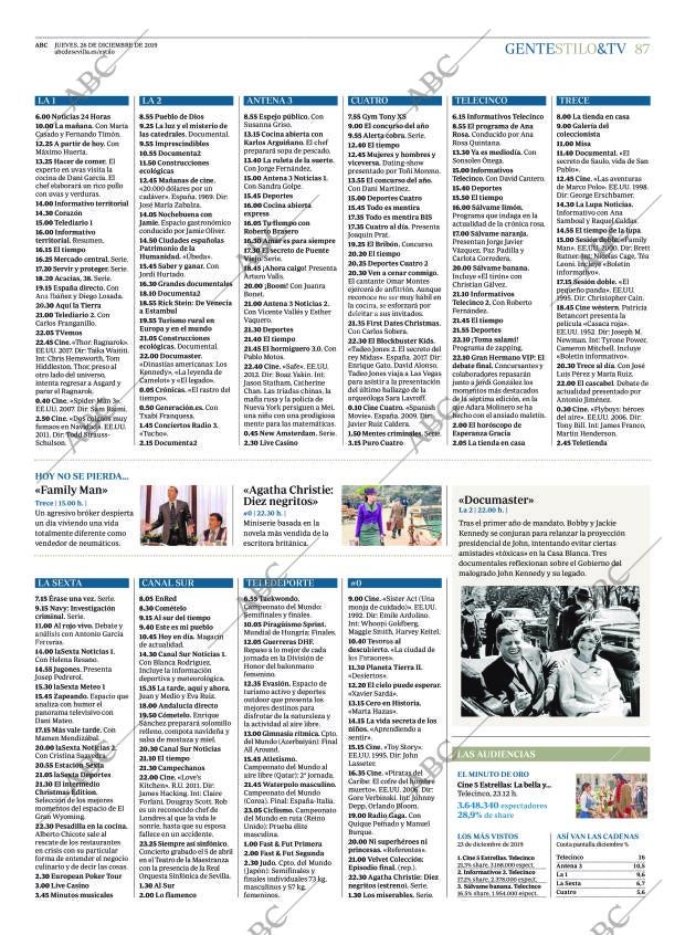 ABC SEVILLA 26-12-2019 página 87