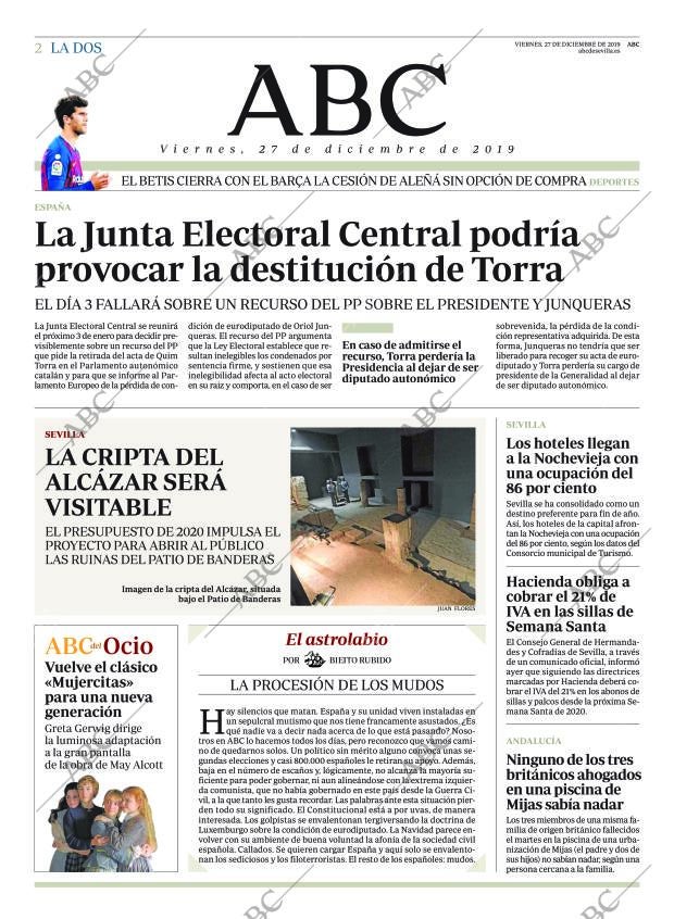 ABC SEVILLA 27-12-2019 página 2