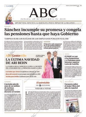 ABC MADRID 28-12-2019 página 2