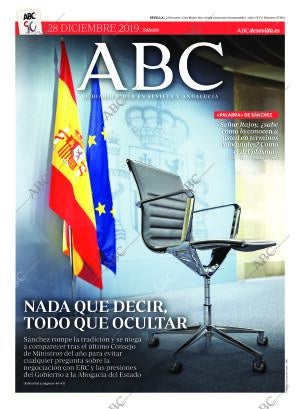 ABC SEVILLA 28-12-2019 página 1