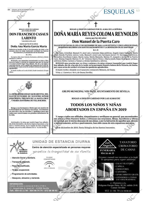 ABC SEVILLA 28-12-2019 página 63