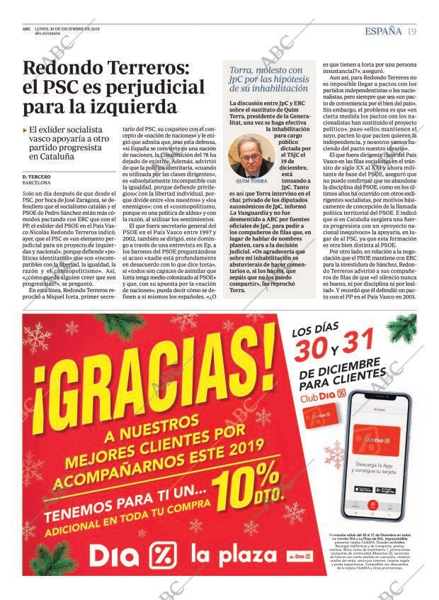 ABC MADRID 30-12-2019 página 19