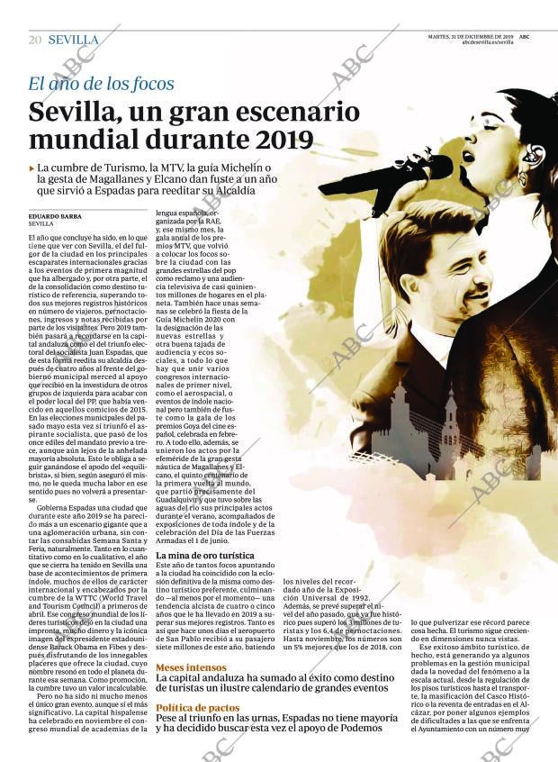 ABC SEVILLA 31-12-2019 página 20