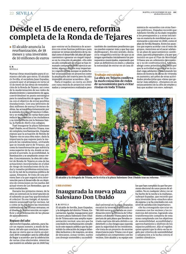 ABC SEVILLA 31-12-2019 página 22