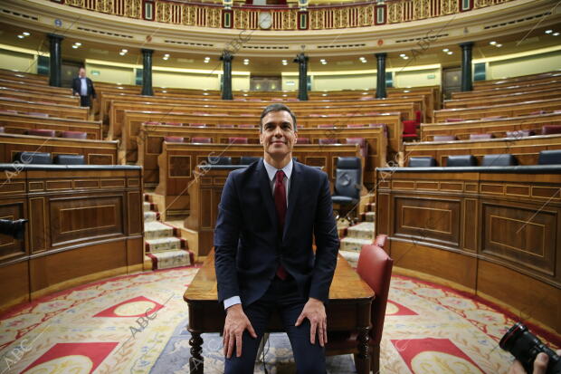Segunda votación del debate de investidura de Pedro Sánchez como presidente del...