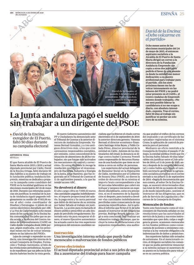 ABC MADRID 08-01-2020 página 25