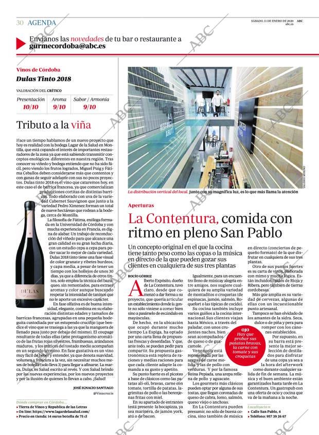 ABC CORDOBA 11-01-2020 página 30