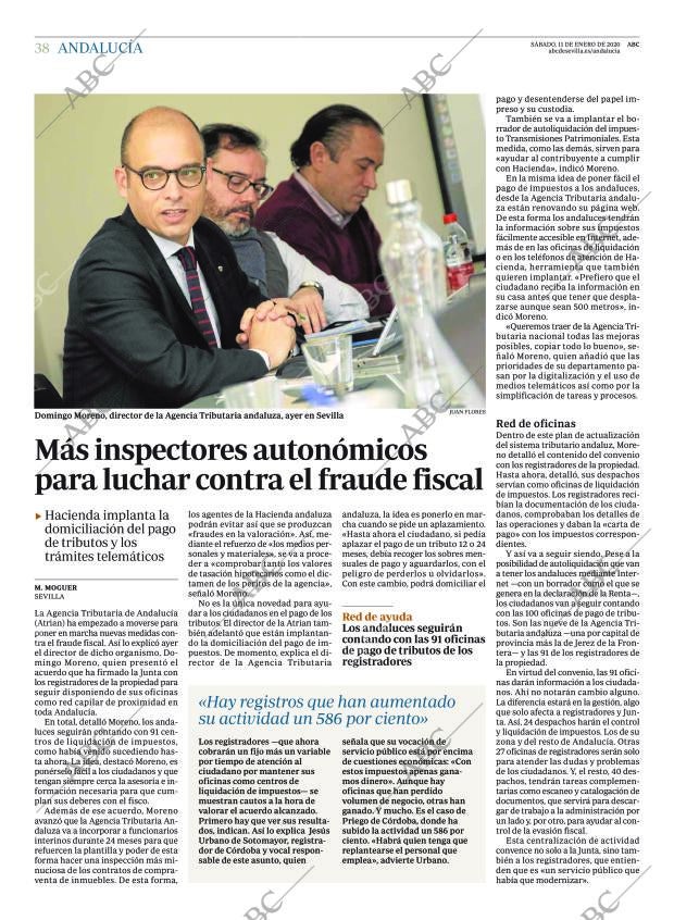 ABC CORDOBA 11-01-2020 página 38