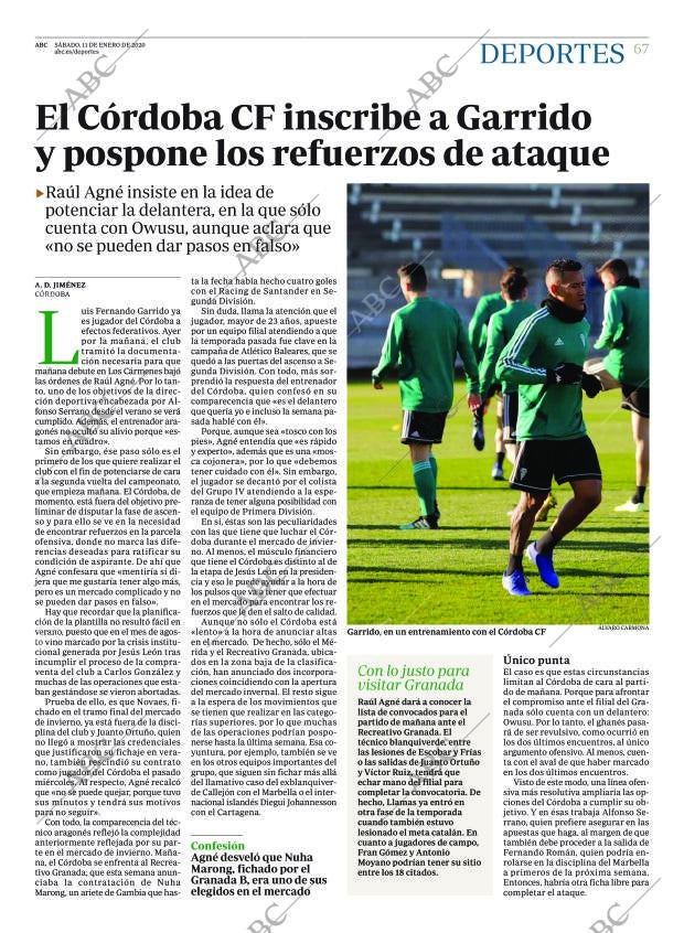ABC CORDOBA 11-01-2020 página 67