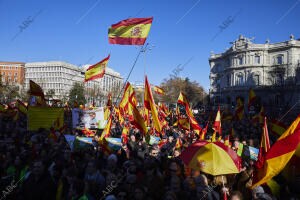 Concentración de Vox y simpatizantes para presentar la plataforma «España...