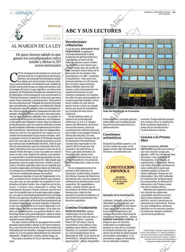 ABC CORDOBA 12-01-2020 página 16