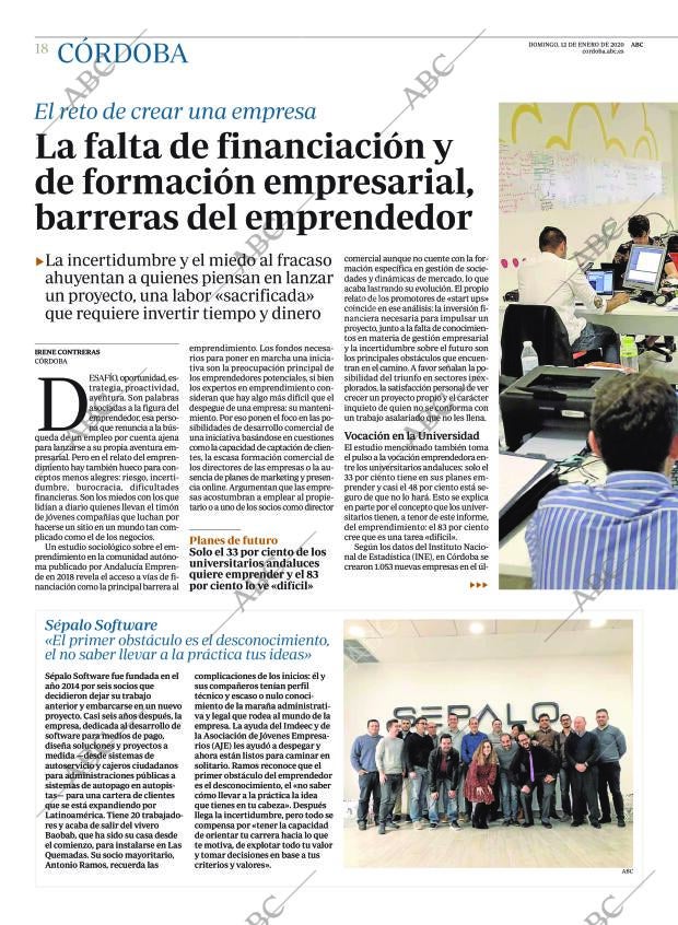 ABC CORDOBA 12-01-2020 página 18