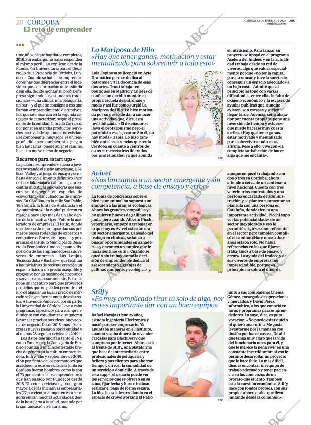 ABC CORDOBA 12-01-2020 página 20