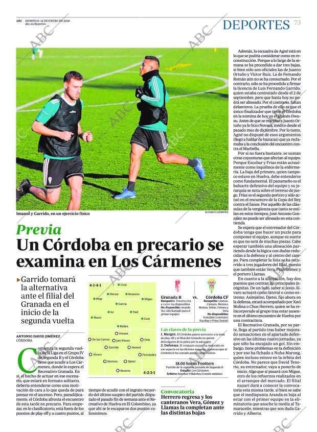 ABC CORDOBA 12-01-2020 página 73