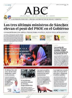 ABC MADRID 12-01-2020 página 2