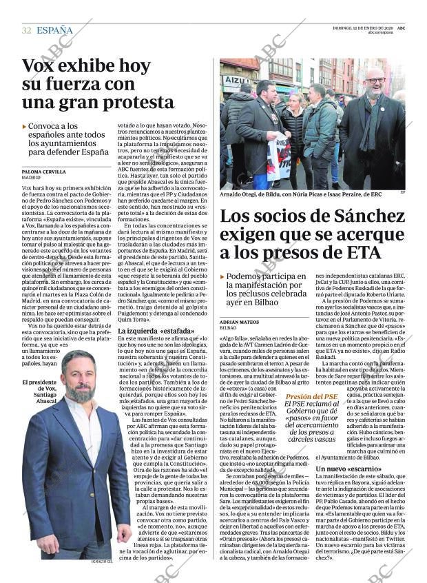 ABC MADRID 12-01-2020 página 32