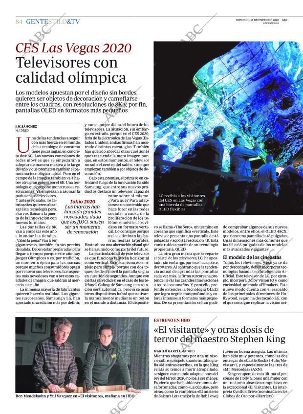 ABC MADRID 12-01-2020 página 84