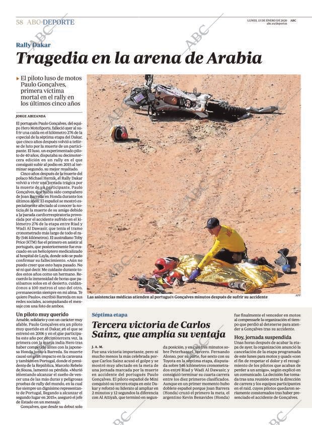 ABC MADRID 13-01-2020 página 58